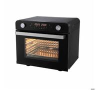 Mini Four et Friteuse à Air chaud 16 en 1, Four posable 34 L, Mini four Grande capacité Multifonction 1800 W avec Ecran tactile