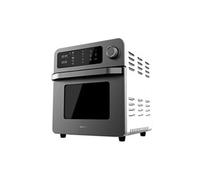 Cecotec Four Friteuse Bake&Fry 1500 Touch. 15 litres, 1700 W, Résultats plus sains, Écran tactile, 10 menus prédéfinis, Acier inoxydable, 60-230 º, Kit d'accessoires.