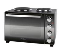 Mini-four ProfiCook® avec plaques de cuisson et broche rotative | 32 L | Chaleur tournante, chaleur supérieure, chaleur inférieure, broche rotative | Petit four | Mini-four | PC KK 1302