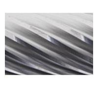 Mini-fraise sur tige de 3 mm, en carbure, forme ogive à bout rond RBF, denture INOX, Forme : RBF 1225, Ø de la tête 12 mm G