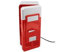 Mini Fridge - ABS And Electronic, 7.68x3.74x3.74in Beverage Refrigerator USB-Powered Cooler And Warmer | Portable Design Dual Function Storage, Compact Small Fridge For Dorm Room, Bedroom, Apartment