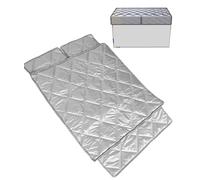 Mini Fridge Cover Magnetic Freezer Insulation Sun Shield For Outdoor Refrigerator Protector(220x100cm/86.6x39.4in)