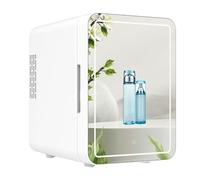 Mini Fridge for Cosmetics,4/8/12L Portable Beauty Makeup Skincare Mini Fridge,Compact Car Cooler and Warmer,Constant Temperature 2-15℃,for Serums, Masks & Eye Creams(4L)