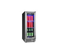 Klarstein Beerlager 82cm 56L Frigo à Boisson avec Porte Vitrée Argent E