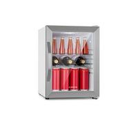 Mini frigo - Beersafe M - Réfrigérateur bar - 33L - CEE C - Porte vitrée - Argent