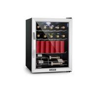Mini frigo - Beersafe XL Mix It - Réfrigérateur bar - 60L - CEE D - Acier inoxydable