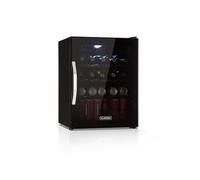 Beersafe XL Onyx Réfrigérateur 60 litres 4 clayettes Porte en verre panoramique D