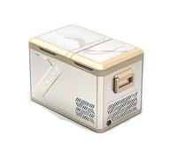 Mini Frigo Glacière Electrique Réfrigérateur Camping Car 25/35/45 L Porte Magnétique Et Cloisons De Séparation 12V/24V/220V, -20℃ À 20℃ Clavier Et Éclairage(68.7 * 40.5 * 47.43.8cm)