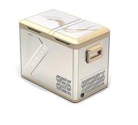 Mini Frigo Glacière Electrique Réfrigérateur Camping Car 25/35/45 L Porte Magnétique Et Cloisons De Séparation 12V/24V/220V, -20℃ À 20℃ Clavier Et Éclairage(68.7 * 40.5 * 47.50.8cm)