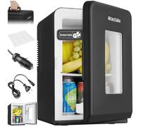 MINI FRIGO POUR BOISSON - TECTAKE - Mini-rfrigrateur portable fonction 2 en 1 avec mode ECO - 27x31x41cm