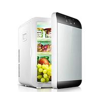 Mini Frigo Réfrigérateur Cosmétique Portatif, Petits Réfrigérateurs Pour Les Chambres Refroidit Et Chauffe Idéal Pour Chambre À Coucher Et Petit Bureau AC + DC Compatibilité,13.5l digital display