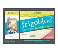 MINI FRIGOBLOC HEBDOMADAIRE 2022 - CALENDRIER D'ORGA. FAMILIALE / SEMAINE (SEPT. 2021- AOUT. 2022): Le calendrier maxi-aimanté pour se simplifer la vie !