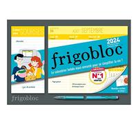 PlayBac – Calendrier familial Mini Frigobloc Hebdomadaire 2024 (sept. 2023–déc. 2024)