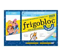 Mini Frigobloc Hebdomadaire 2025 avec le quiz famille Les Incollables® (de sept. 2024 à déc. 2025) De 6 à 106 ans - Collectif - Play Bac Eds - broché - Calendrier