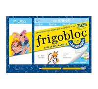 Mini Frigobloc Hebdomadaire 2025 avec le quiz famille Les Incollables® (de sept. 2024 à déc. 2025): de 6 à 106 ans