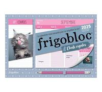 Mini Frigobloc Hebdomadaire 2025 Chats rigolos (de sept. 2024 à déc. 2025) - Collectif - Play Bac Eds - broché - Calendrier