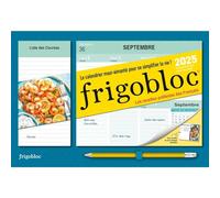 Mini Frigobloc Hebdomadaire 2025 Recettes préférées des Français (de sept. 2024 à déc. 2025) - - Collectif - Play Bac Eds - Calendrier