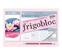 Mini Frigobloc Hebdomadaire 2026 Une Année Zen (de sept. 2025 à déc. 2026)