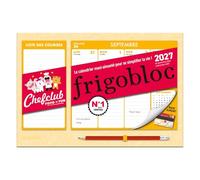 Mini Frigobloc Hebdomadaire 2027 Chefclub (de sept. 2026 à déc. 2027)