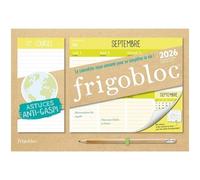 Mini Frigobloc Hebdomadaire 2026 Anti-Gaspi (de sept. 2025 à déc. 2026)