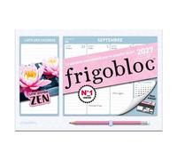 Mini Frigobloc Hebdomadaire Zen 2027 - Calendrier compact / sem (de sept. 2026 à déc. 2027)
