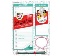 Mini Frigobloc Mensuel 2025 avec un stylo 4 couleurs - Collectif - Play Bac Eds - Boîte ou accessoire - Calendrier