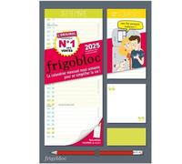 Mini Frigobloc Mensuel - Le Calendrier Mensuel Maxi-Aimanté Pour Se Simplifié La Vie ! Avec 1 Crayon