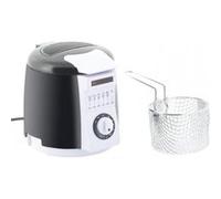 Rosenstein & Söhne Mini-friteuse avec service à fondue - 0,9 L