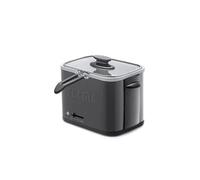 Mini friteuse électrique compacte 620FL, 1000W, capacité de 1L, température réglable, cuve à revêtement anti-adhésif