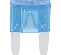 Mini fusible plat 15 A MTA Automotive 341.129 330.029 bleu