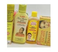 Mini Gamme Teint Jaune Parfait ¿ Savon Papaye + Lait 250ml + Sérum + Huile 125ml Multicolore