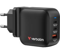 Mini Gan Chargeur 70w 3 Ports Usb-C Chargeur Power Adaptateur Avec 2 X Usb-C Et 1 X Usb-A Chargeur Rapide Multiprise Pour Apple Ipad, Iphone, Samsung & Co, Pour Eu, Uk, Usa