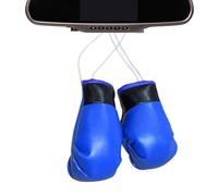 Mini gants de boxe pour rétroviseur de voiture | Mini gants de boxe pour rétroviseur de voiture - Décoration de Noël miniature, décoration de Noël, affichage souvenir pour un usage domestique