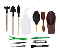 Mini Garden Hand Cisser Sett Digging Watering Planting Phel Phel Succulent Tool pour Petites Plantes intérieures