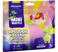 Mini gaufre 25el Dragon diplodocus et scène de concours