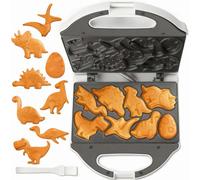 Mini Gaufrier Dino 8 Motifs - Revêtement Antiadhésif