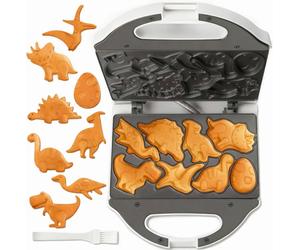 Mini Gaufrier Dino 8 Motifs - Revêtement Antiadhésif