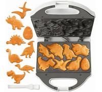 Mini Gaufrier, Mini Dino Waffle Maker, Gauffrier Multifonctions Avec Des Motifs De Dinosaures, Appareil A Gauffre Mignonne, M[YC736]