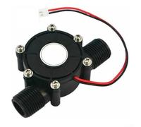 Mini générateur de turbine à eau 12 V DC Sortie hydroélectrique avec filetage mâle G12 pour applications résidentielles et extérieures à faible bruit