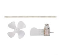 Mini générateur d'énergie éolienne à LED rouge pour kit éducatif d'énergie éolienne et outil pédagogique à énergie renouvelable, projet scientifique de moulin à vent de bureau