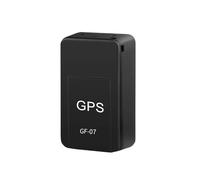 Mini GF-07 GPS Tracker de Voiture Suivi en Temps réel Antivol Anti-Perte clé Localisateur d'animaux Compagnie Support magnétique Puissant Positionneur Message SIM(1 pcs)