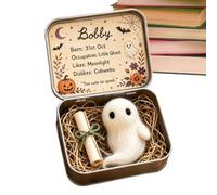Mini Ghost Tin Box Set - Halloween | Metal Candy Treat Storage Box