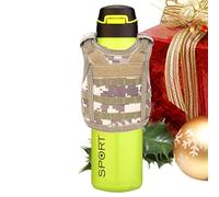 Mini gilets de bières tactiques - Mini gilet pratique pour cadeau | Refroidisseur de boissons tactiques d'isolation thermique pour canettes et bouteilles de 30,5 à 400 ml
