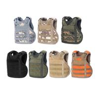Mini Gilets De Chasse Miniatures Molle Pour Bouteille De Bière, Refroidisseur Personnel Réglable, Couverture Décorative Pour Boisson