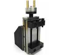 Mini glissière de fraisage verticale pour tour d'établi 90 x 50 mm avec étau à mâchoire réglable de 66 mm, voyage de 40 mm, écrou en T et boulon inclus, fixation de fraisage de précision pour mini