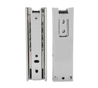 Mini glissières de tiroir courtes 5 pouces, 2 pièces, Rail meuble, Extension complète, matériel placard cuisine, accessoire coulissant