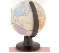 Mini globe terrestre interactif Ø 11 cm - Undici Antique - Tecnodidattica Blanc G