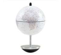 Mini globe terrestre Swing Ø 11 cm - Blanc Gris G