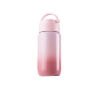 Mini Gobelet Isotherme, Gourde Inox, Anti-fuite et Léger, Maintient Les Boissons Chaudes ou Froides, Idéal pour Le Sport, Les Voyages et L'école(Pink)