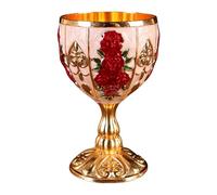 Mini Gobelet,Mini Gobelet à Vin - Tasse de proxénète élégante en de Zinc, motif de en relief rétro de 30ml - Ornements d'armoire à vin, cadeau de gobelet pour mariage au Bar à domicile, ornements rétr